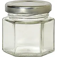 Chomik Glazen Pot 50 ml - Ideaal voor Kruiden en Honing