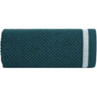 Eurofirany Madlen Handdoek Donker Turquoise 30x50 cm - Zacht & Absorberend