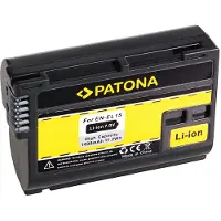 PATONA Battery EN-EL15 ENEL15 f. NIKON V1 D7000 D800 D800 100% DECODED