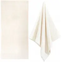 Zwoltex Carlo AB Badhanddoek Crème 70x140cm 500g Egyptisch Katoen