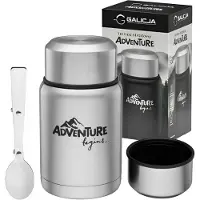 Galicja Adventure Lunch Thermos 500ml - Roestvrij Staal met Lepel
