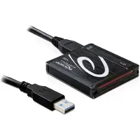 DeLOCK USB Cardreader all-in-one met USB-A connector en 5 kaartsleuven (o.a. SD 3.0/UHS-I) - USB3.0