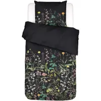 Essenza Dekbedovertrek Augustina Anthracite Satijn-140 x 200 / 220 cm | 1-Persoons