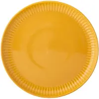 Altom Design Porseleinen dessertbord 20,5 cm Retro Fusion Solar Geel