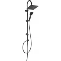 Ferro Squerto Zwart Opbouw Doucheset - Modern en Compleet