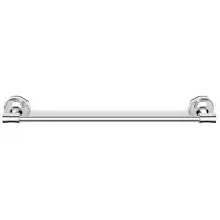 Stella Monaco Handdoekrek 45 cm - Messing met Chroomafwerking