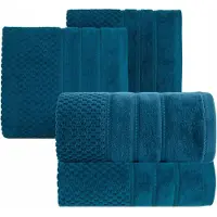 Eurofirany Set met turkoois bedekte handdoeken - 4 stuks (2x 70x140, 2x 50x90)