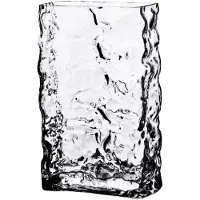 Mondex Serenite Vaas Glas Transparant 24cm - Stijlvolle Woondecoratie