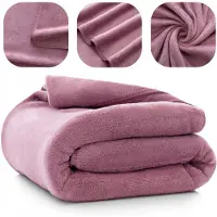 IBEN Sneldrogende Microvezel Handdoek 50x90cm Paars