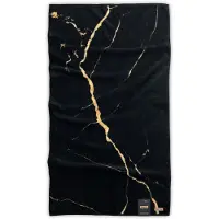 Zwoltex Carrara Goud Handdoek 70x140cm - Exclusief Premium Design