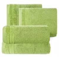 Eurofirany Olijfgroene Handdoekenset (2x 70x140cm + 2x 50x90cm) Katoen 500 GSM