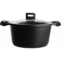 Valdinox Strong Pan 24cm met Deksel - 4.3L - Inductie Geschikt