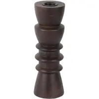 Present Time kandelaar formado medium donker hout