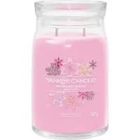 Yankee candle - Snowflake Kisses Large Jar Geurkaars - 90 branduren - twee lonten