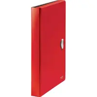 Leitz Recycle Projectmap A4 - met 5 Vakken - 80% Gerecycled Post-consumer Plastic - Rood
