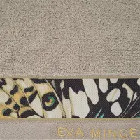 Eurofirany EVA Handdoek 30x50 cm Beige - 100% Katoen