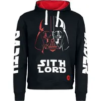 Star Wars - Disney Trui met capuchon - Sith Lord - S tot XXL - voor Mannen - zwart | Maat XXL