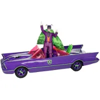 Mcfarlane Toys Dc Retro With Vehicle Batman 66 Batmobil With Joker Gold Label Figuur