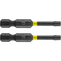 Neo Tools 2x Slagmoerbitsen TX20 x 50mm -