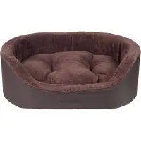Amiplay Aspen S Hondenkussen Ovaal Bruin - Comfortabel & Duurzaam