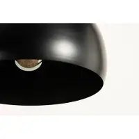 Lumidora Hanglamp 31200 - OAKLAND - 2 Lichts - E27 - Zwart - Metaal
