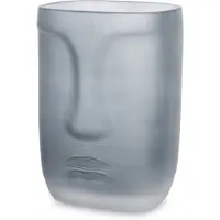 Artpol Glazen Vaas met Gezicht, Modern, 15 cm Hoog