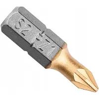 Graphite PZ1 Schroefbit 25mm - Titanium coating