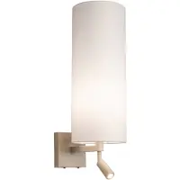 Lumidora Wandlamp 31451 - Voor binnen - SIENA - 2 Lichts - Ingebouwd LED - 1.0 Watt - 100 Lumen - 2700 Kelvin - Wit - Beige - Zand - Metaal