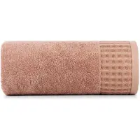 Eurofirany Luxe Katoenen Badhanddoek Avinion 70x140cm - Poederroze