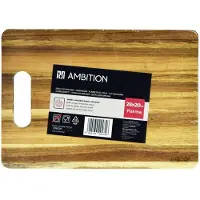 Ambition Parma Acacia Houten Snijplank met Handvat 28x20x1.5cm