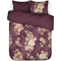 Essenza Dekbedovertrek Orianna Mauve Wine Satijn-200 x 200 / 220 cm | 2-Persoons