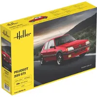 Heller Modelbouwpakket Auto - 82705 Peugeot 205 GTI - Franse Auto Plastic - 1:24 - Modelbouw
