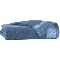 Zwoltex Handdoek Egyptisch Katoen Blauw 30x50 cm