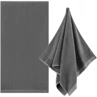 Zwoltex Porto Badhanddoek 70x140cm - Dik & Zacht Grijs 600g/m²