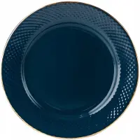 Florina Tiffany Porseleinen Dessertbord Blauw 19 cm