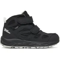 Jack Wolfskin - Kid's Woodland 2 Texapore Mid VC - Wandelschoenen 33, zwart