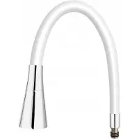 Ferro Elastico II Keukenmengkraan Uitloop Wit W101WB