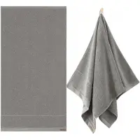 Zwoltex QUEEN Badhanddoek 70x140cm – Dik, Zacht, 650g/m², Grijs