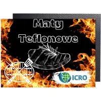 Retoo Teflon Grillmat XXL - Bakplaat & Oven - Herbruikbaar - 33x40cm