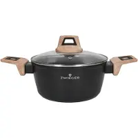Zwieger Lavena Braadpan 3L - Marmersteen, Inductie Gesicht