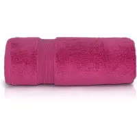 Detexpol Luxe Katoenen Douchehanddoek Rocco Fuksja 50x90cm 600g/m²