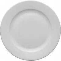 Lubiana Kaszub/Hel Dinerbord Plat 28 cm Wit Porselein