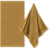 Zwoltex Porto Luxe Badhanddoek 100x150cm 600g Biologisch Katoen Goud