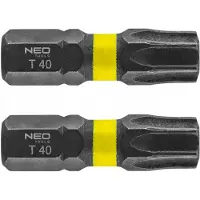 Neo Tools Slagbits TX40 x 25mm - 2 Stuks