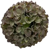 Home Sweet Home Decoratie kunstbol Hortensia Ø 30 cm groen | 807871 | | Stoer & Sober Woonstijl