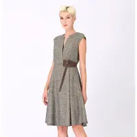Smart & Joy Trapeze -jurk met kruiseffect