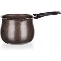 Banquet Granietbruine stalen pan 0,38L - ideaal voor koffie & sauzen