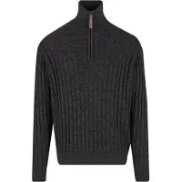 INDICODE JEANS Trui 'Rufus' donkergrijs