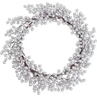 PerfectLED Kerstkrans | | Ø 50 cm (Decoratie, Kunststof, Zilver)