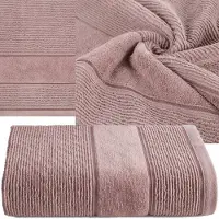 Eurofirany Zachte Katoenen Handdoek 30x50cm 500 GSM Poederroze